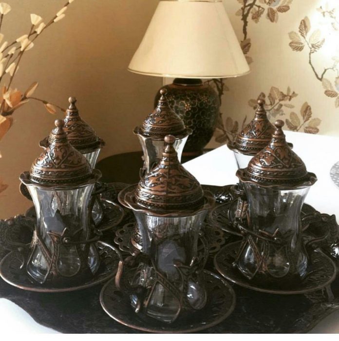 استکان نعلبکی مراکشی